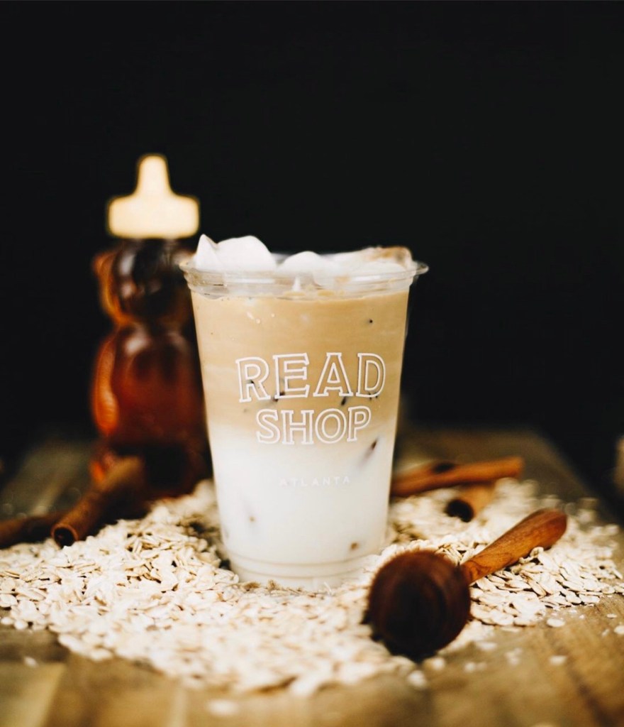 Iced Vanilla Honey Oat Latte - Read Shop